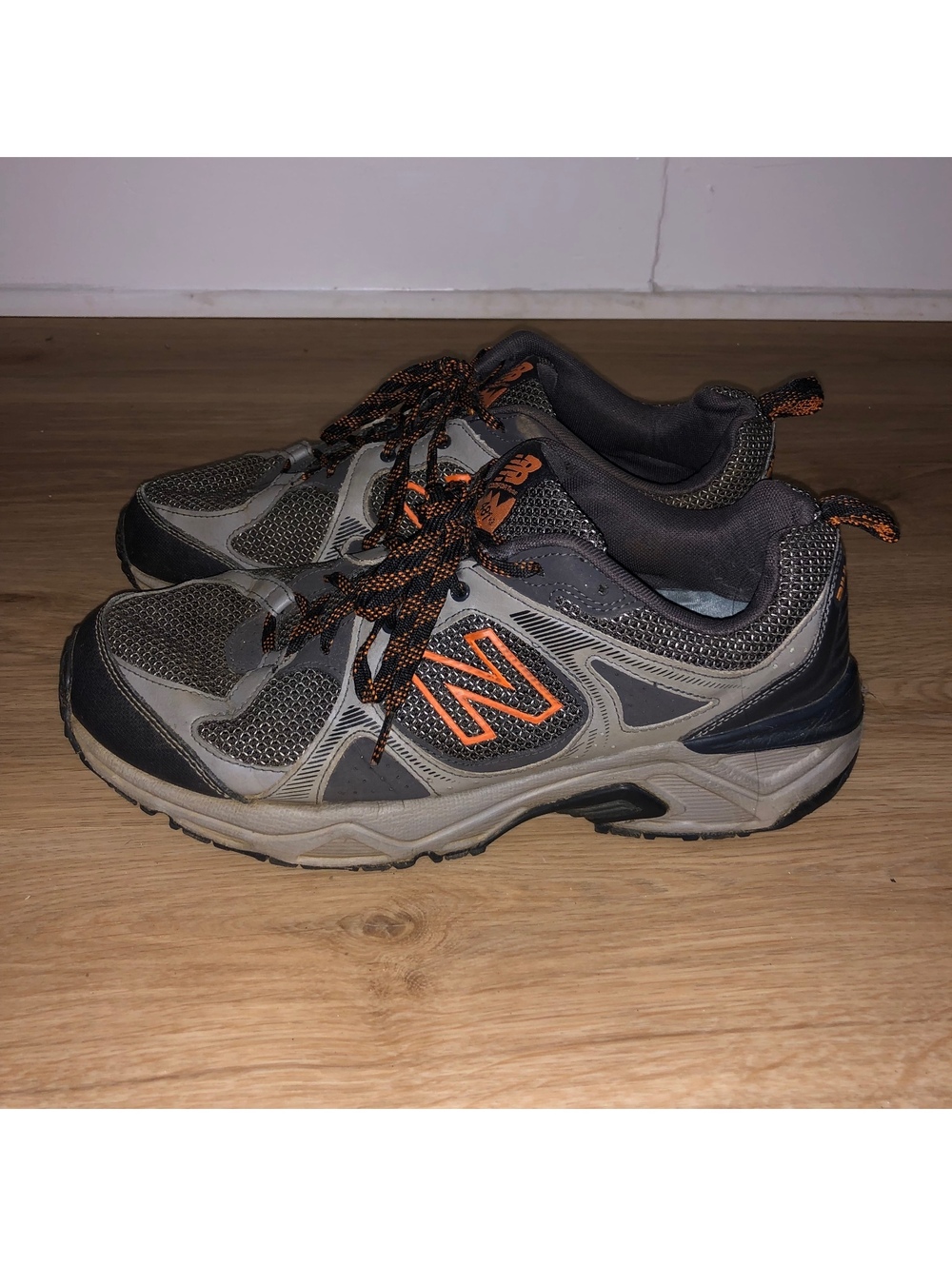 NEW BALANCE 481 V3 ALL TERRAIN TRAIL RUNNING SHOES GRAY MENS 11 4E Extra Wide